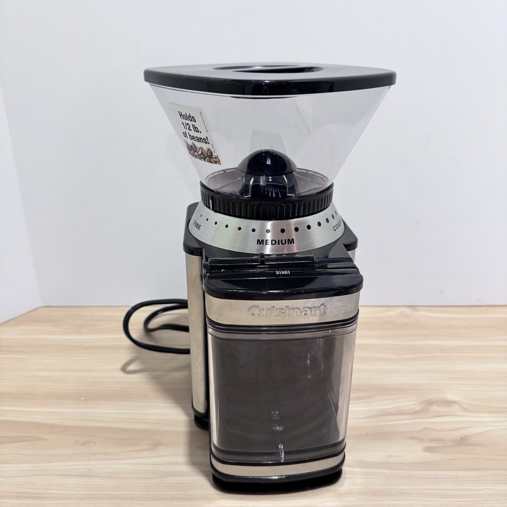 Cuisinart Supreme Grind Automatic Burr Mill Model DBM-8 Used 1 Time 18 Settings